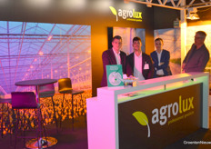 Slechts een gedeelte van het Agrolux-team.